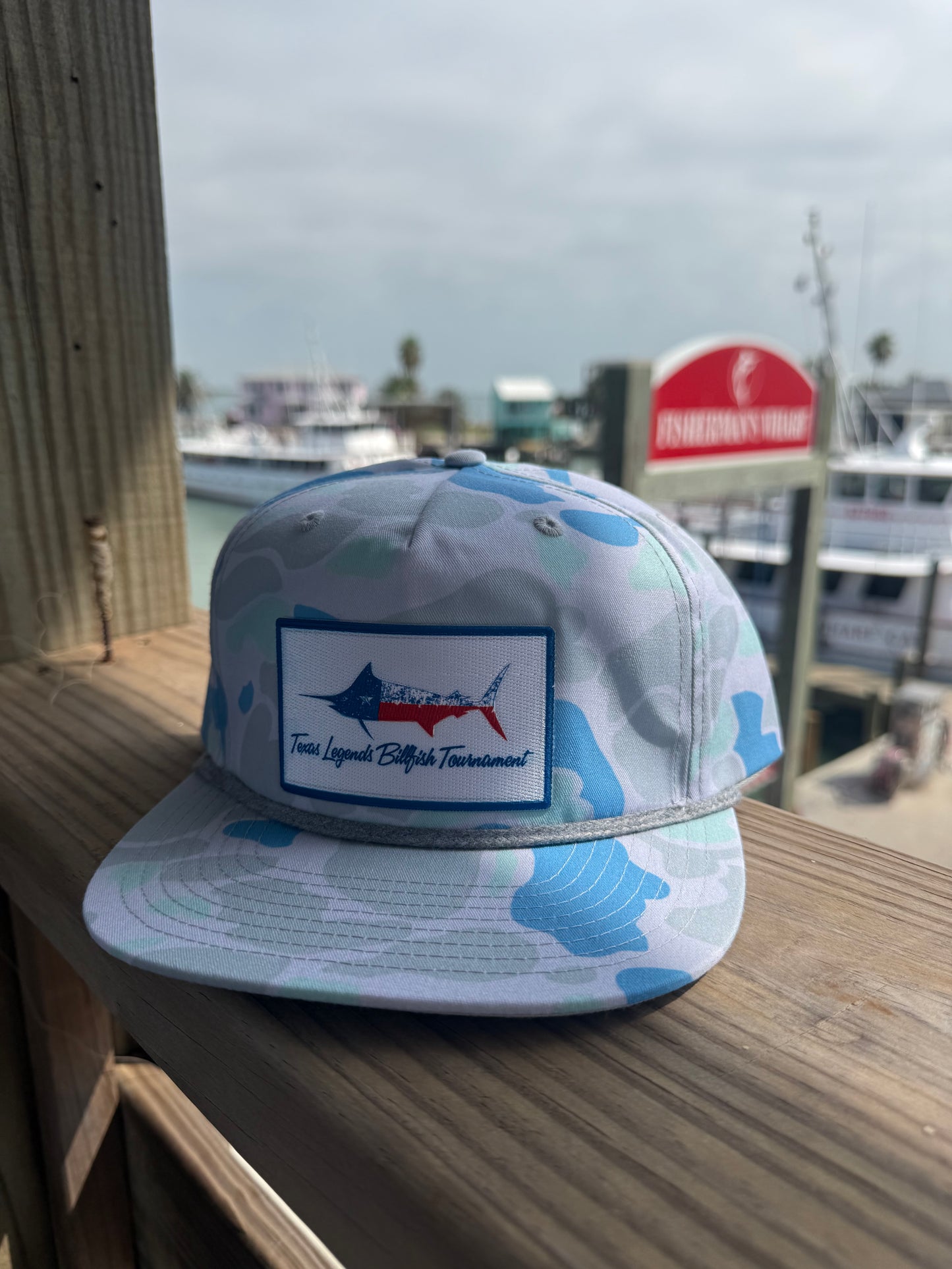 Blue Camo Legends Hat