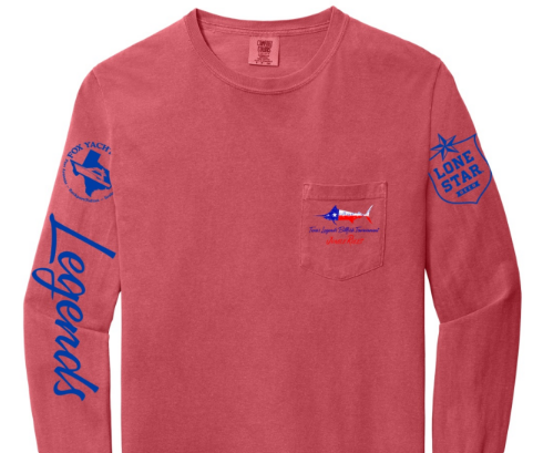 F.) Red Long Sleeve
