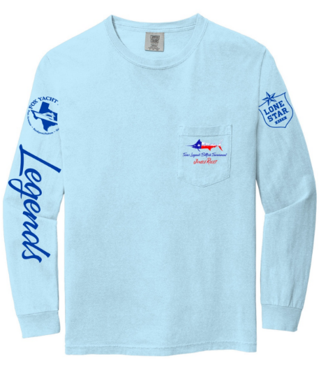 G.) Blue Long Sleeve