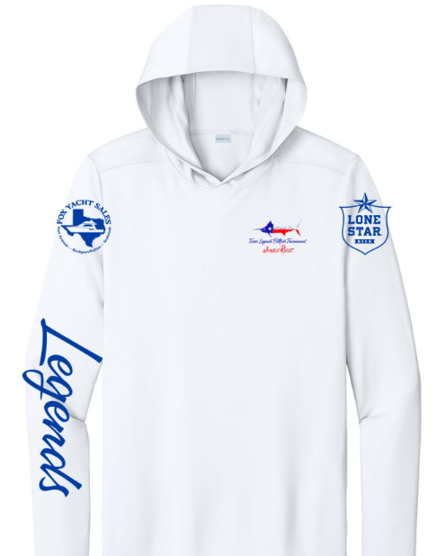 K.) Long Sleeve White Hood