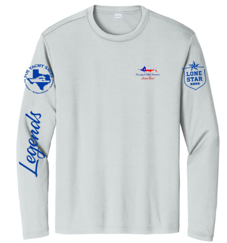 I.) Long Sleeve Grey Dri-fit